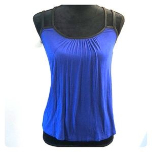 Strappy Blue Top